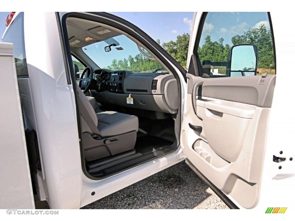 2013 Silverado 2500HD Work Truck Regular Cab 4x4 - Summit White / Dark Titanium photo #21