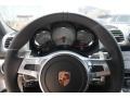 Black 2014 Porsche Cayman S Steering Wheel