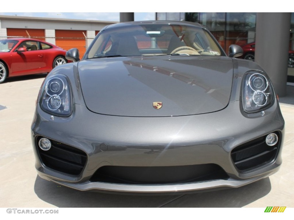 Agate Grey Metallic 2014 Porsche Cayman S Exterior Photo #82245723