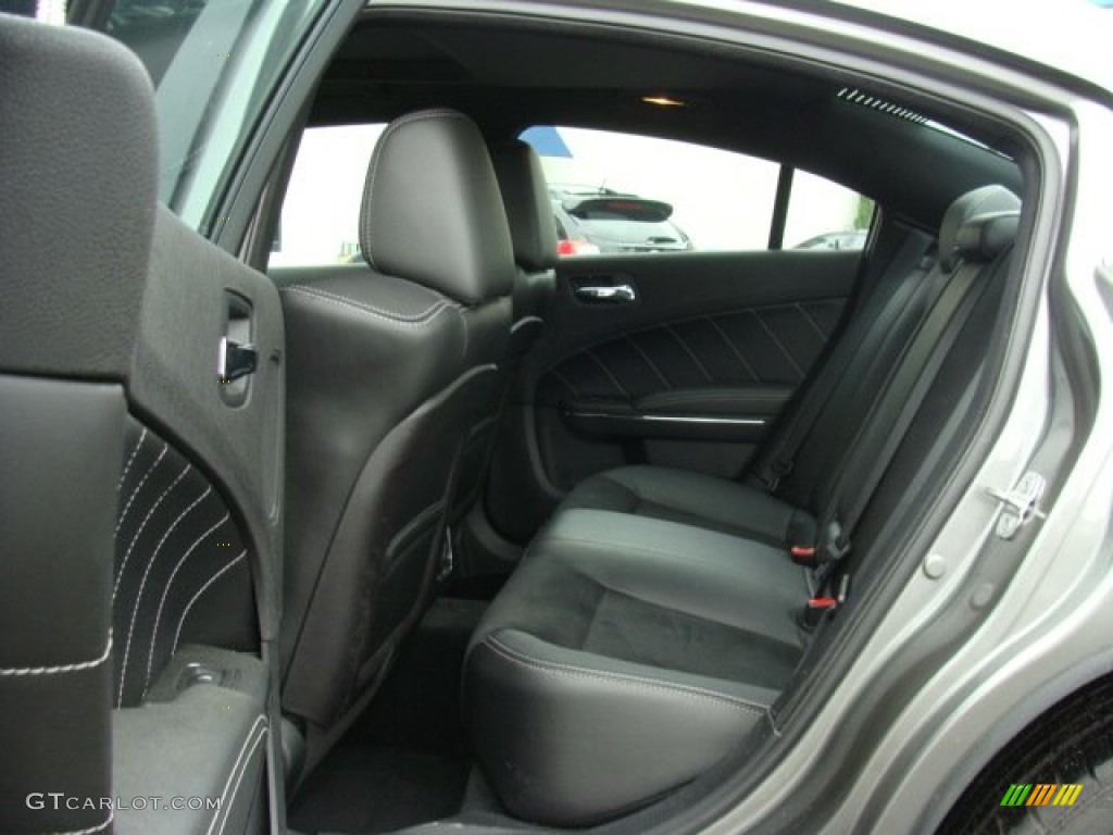 2012 Dodge Charger R/T Road and Track Rear Seat Photos