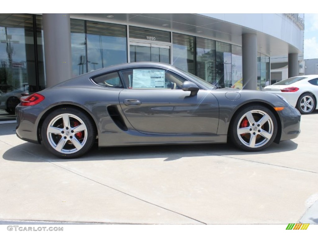 Agate Grey Metallic 2014 Porsche Cayman S Exterior Photo #82245862