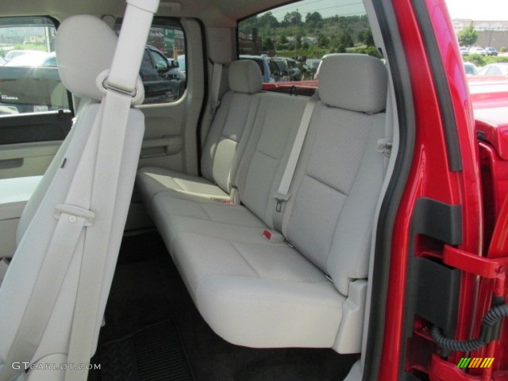 2011 Chevrolet Silverado 1500 LT Extended Cab 4x4 Rear Seat Photo #82246509
