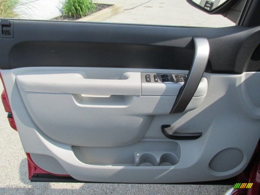 2011 Silverado 1500 LT Extended Cab 4x4 - Victory Red / Light Titanium/Ebony photo #15