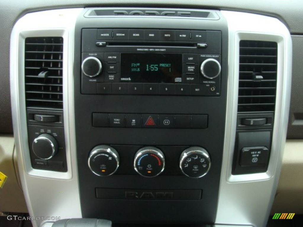 2012 Ram 1500 Big Horn Crew Cab 4x4 - True Blue Pearl / Light Pebble Beige/Bark Brown photo #14