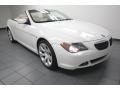 2007 Alpine White BMW 6 Series 650i Convertible  photo #1