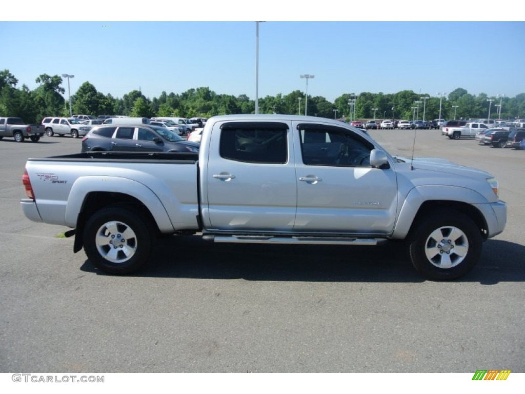 2007 Tacoma V6 PreRunner TRD Sport Double Cab - Silver Streak Mica / Graphite Gray photo #6