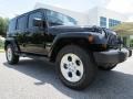 Black - Wrangler Unlimited Sahara 4x4 Photo No. 4