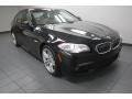 2013 Jet Black BMW 5 Series 535i Sedan  photo #1