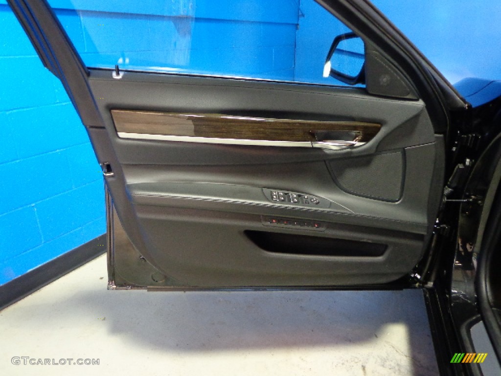 2012 7 Series 750Li xDrive Sedan - Black Sapphire Metallic / Black photo #1