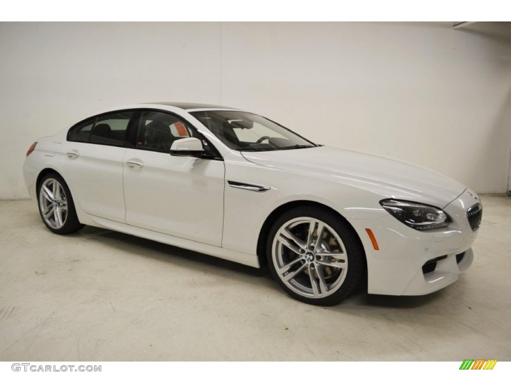 Alpine White 2014 BMW 6 Series 640i Gran Coupe Exterior Photo #82249683