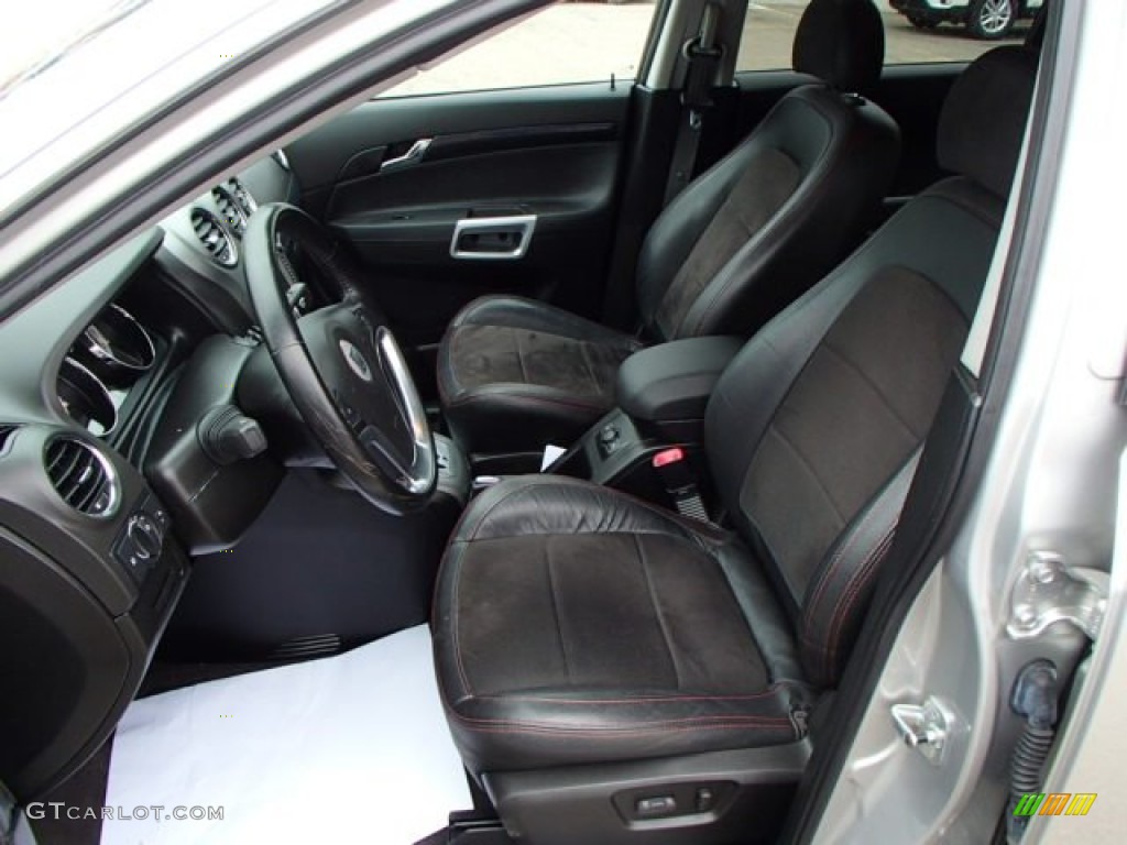 Black Interior 2008 Saturn VUE Red Line AWD Photo #82249950