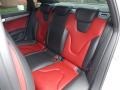Black/Red Rear Seat Photo for 2010 Audi S4 #82250257