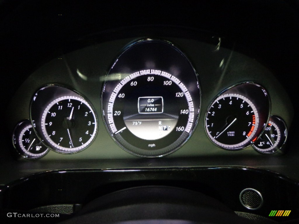 2012 Mercedes-Benz E 550 4Matic Sedan Gauges Photo #82250479