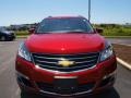 2013 Crystal Red Tintcoat Chevrolet Traverse LT  photo #8