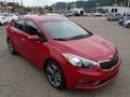 Crimson Red 2014 Kia Forte EX Exterior