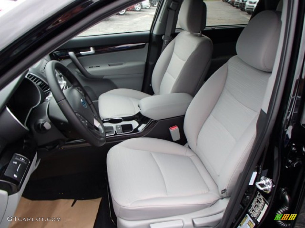 Gray Interior 2014 Kia Sorento LX AWD Photo #82252941