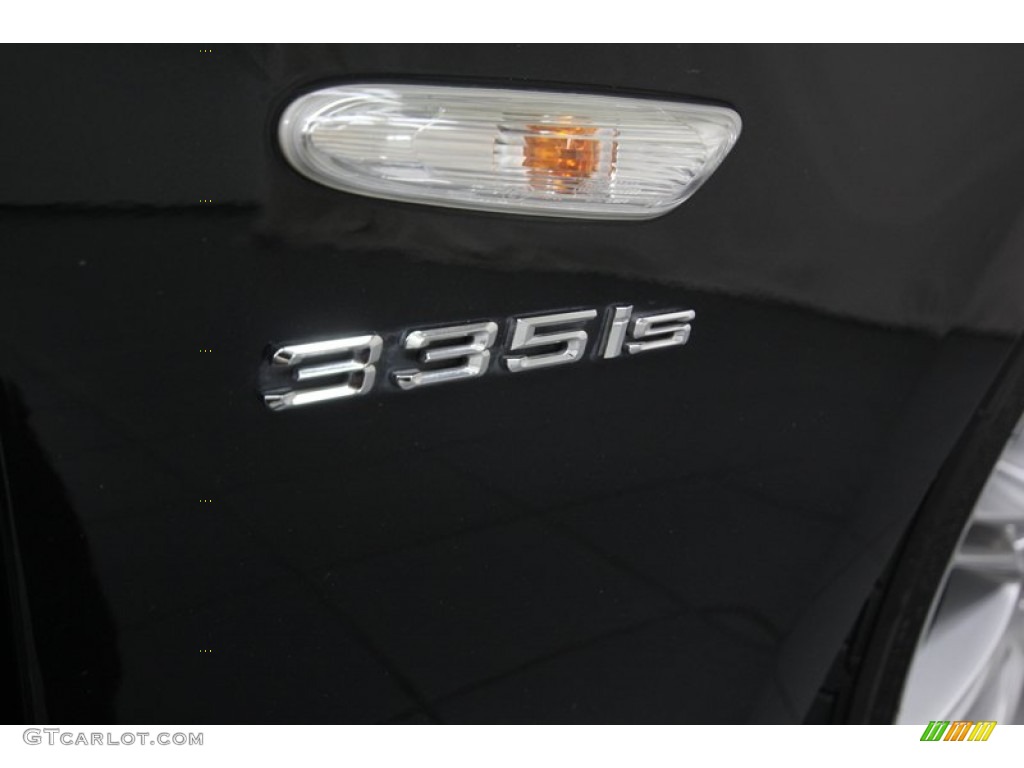 2011 3 Series 335is Convertible - Black Sapphire Metallic / Oyster/Black Dakota Leather photo #41