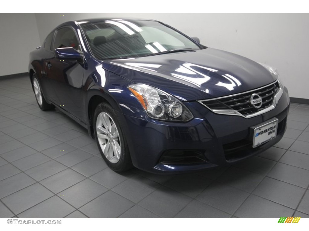2011 Altima 2.5 S Coupe - Navy Blue / Charcoal photo #1