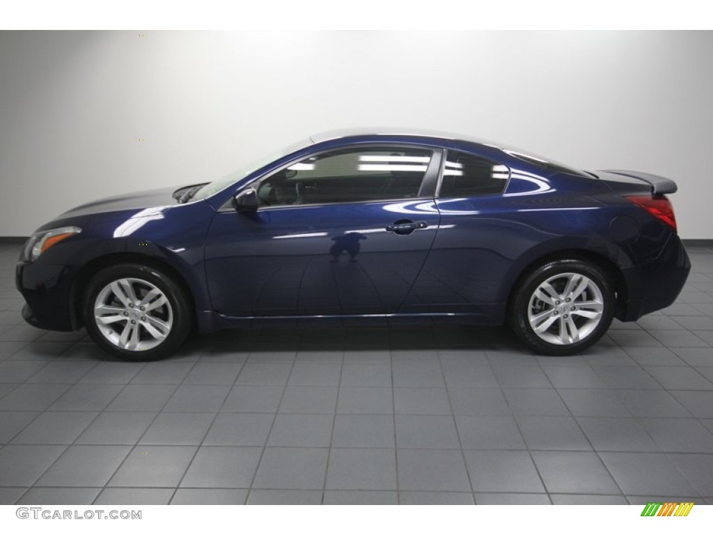 2011 Altima 2.5 S Coupe - Navy Blue / Charcoal photo #2