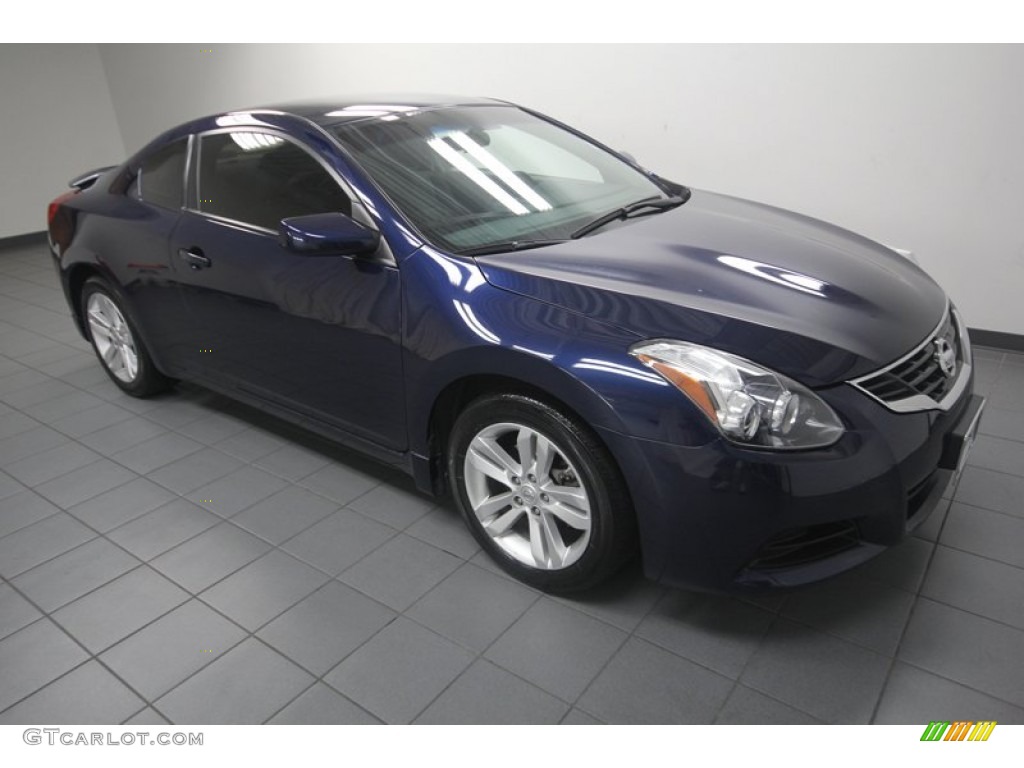 2011 Altima 2.5 S Coupe - Navy Blue / Charcoal photo #8