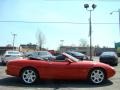 2000 Phoenix Red Metallic Jaguar XK XK8 Convertible  photo #5