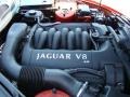 2000 Phoenix Red Metallic Jaguar XK XK8 Convertible  photo #27
