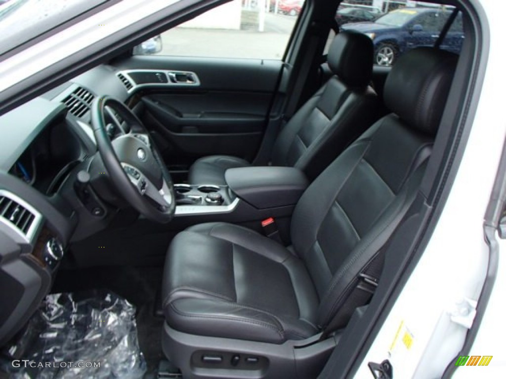 2012 Explorer Limited 4WD - White Platinum Tri-Coat / Charcoal Black photo #11