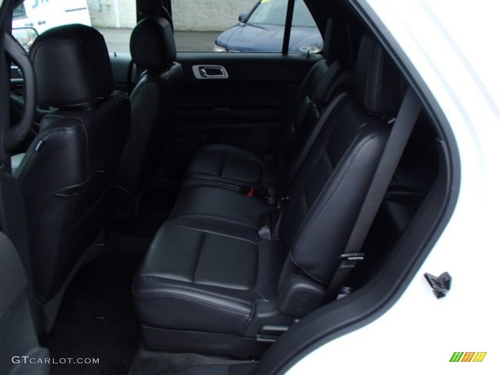2012 Explorer Limited 4WD - White Platinum Tri-Coat / Charcoal Black photo #12