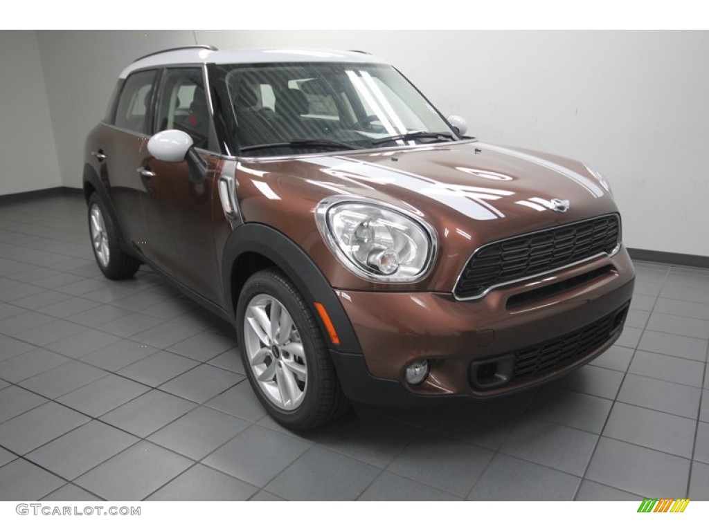 2013 Cooper S Countryman - Brilliant Copper Metallic / Carbon Black photo #1