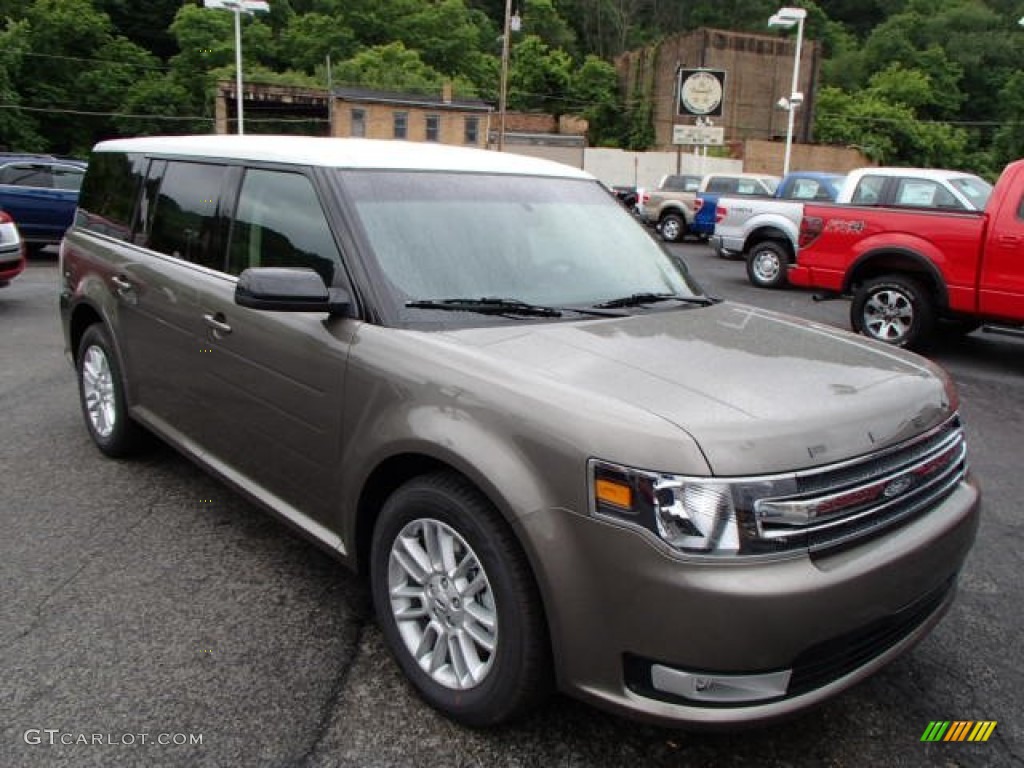Mineral Gray 2014 Ford Flex SEL AWD Exterior Photo #82256114