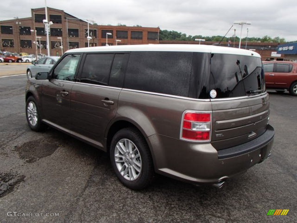 Mineral Gray 2014 Ford Flex SEL AWD Exterior Photo #82256199