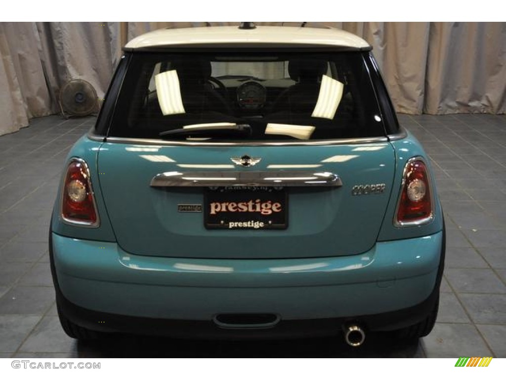 2010 Cooper Hardtop - Oxygen Blue / Grey/Carbon Black photo #17