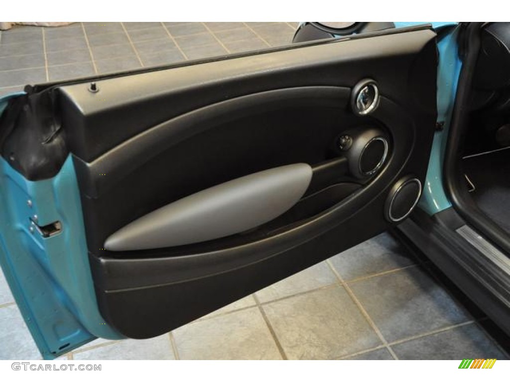 2010 Cooper Hardtop - Oxygen Blue / Grey/Carbon Black photo #21