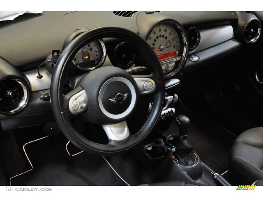 2010 Cooper Hardtop - Oxygen Blue / Grey/Carbon Black photo #27