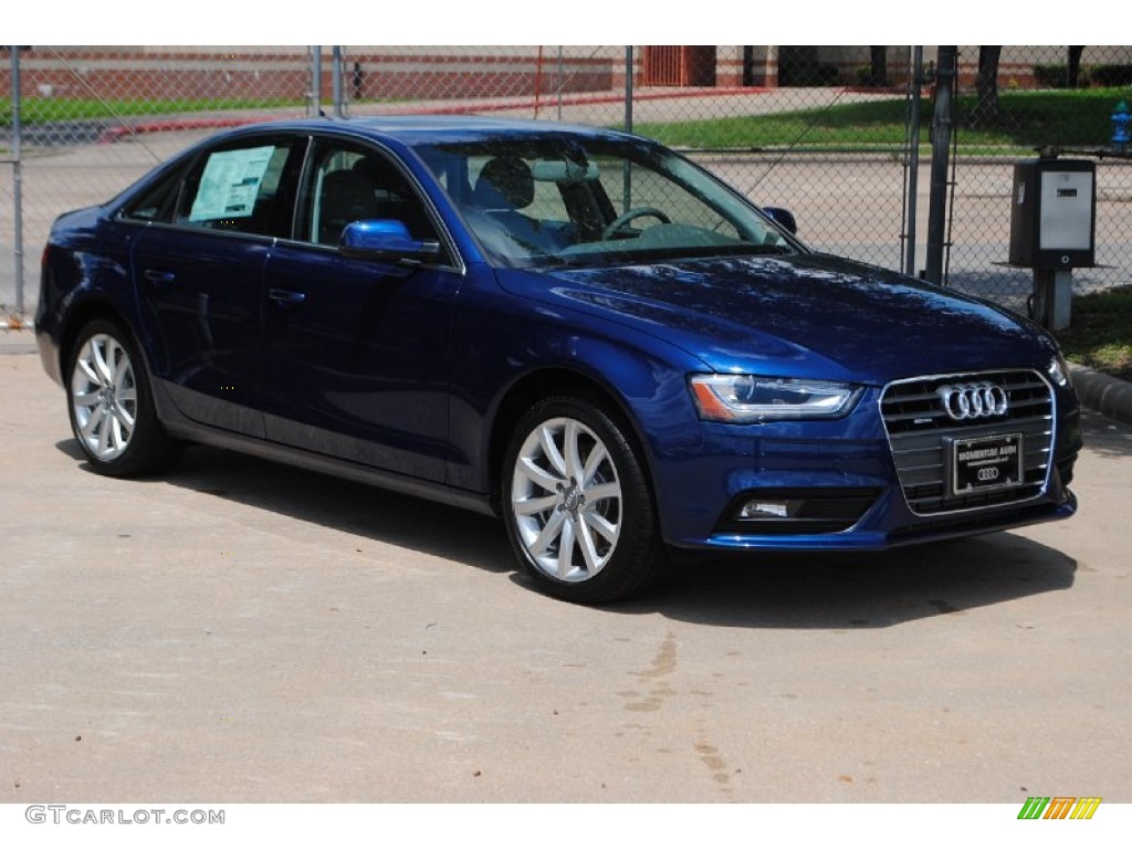 2013 A4 2.0T quattro Sedan - Scuba Blue Metallic / Titanium Gray photo #1