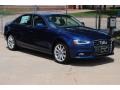 2013 Scuba Blue Metallic Audi A4 2.0T quattro Sedan  photo #1