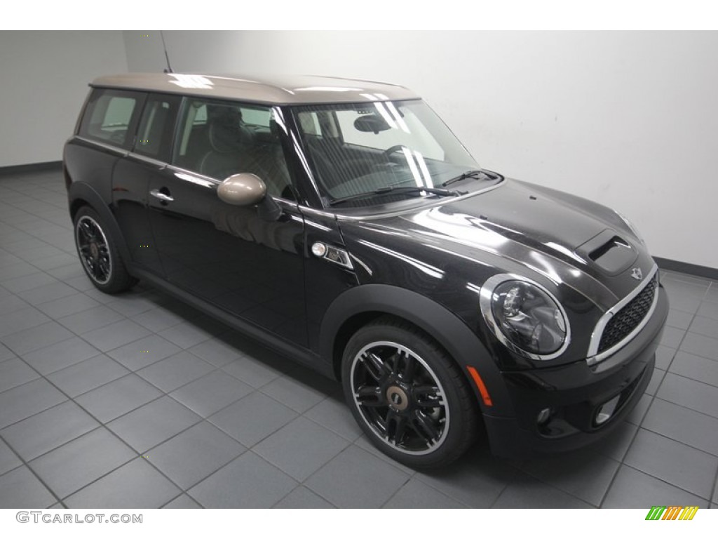 Midnight Black Metallic 2013 Mini Cooper S Clubman Bond Street Package Exterior Photo #82257903