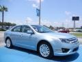 Light Ice Blue Metallic 2010 Ford Fusion Hybrid Exterior