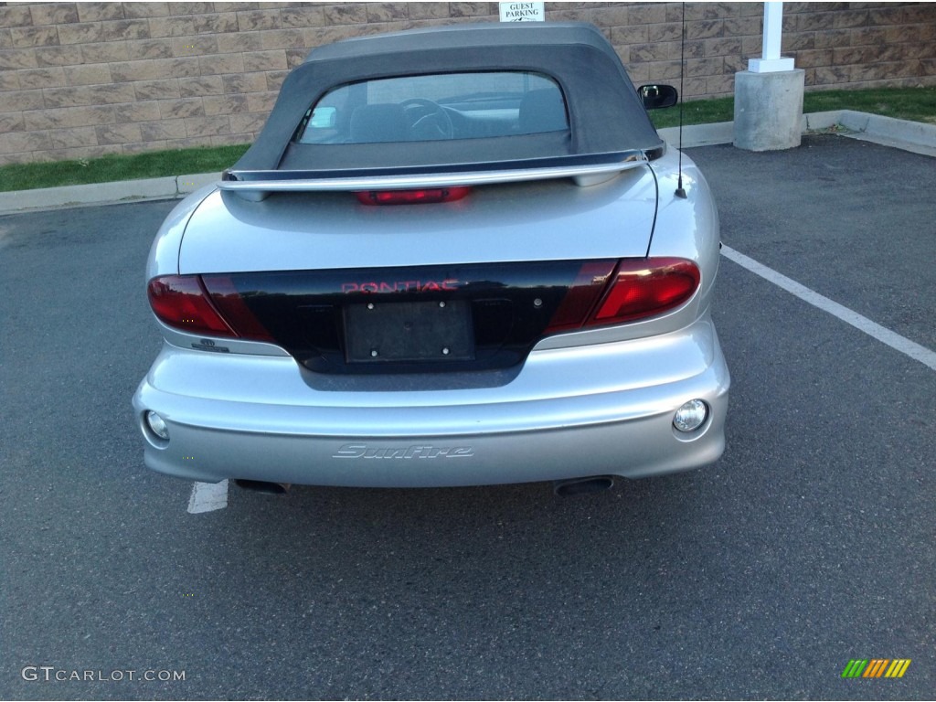 2000 Sunfire GT Convertible - Ultra Silver Metallic / Graphite photo #3