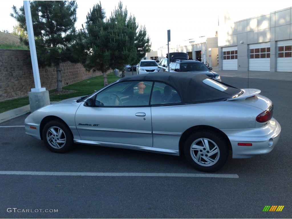 2000 Sunfire GT Convertible - Ultra Silver Metallic / Graphite photo #4