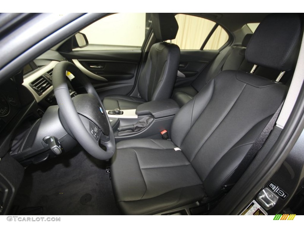 2013 BMW 3 Series 320i Sedan Front Seat Photo #82259586
