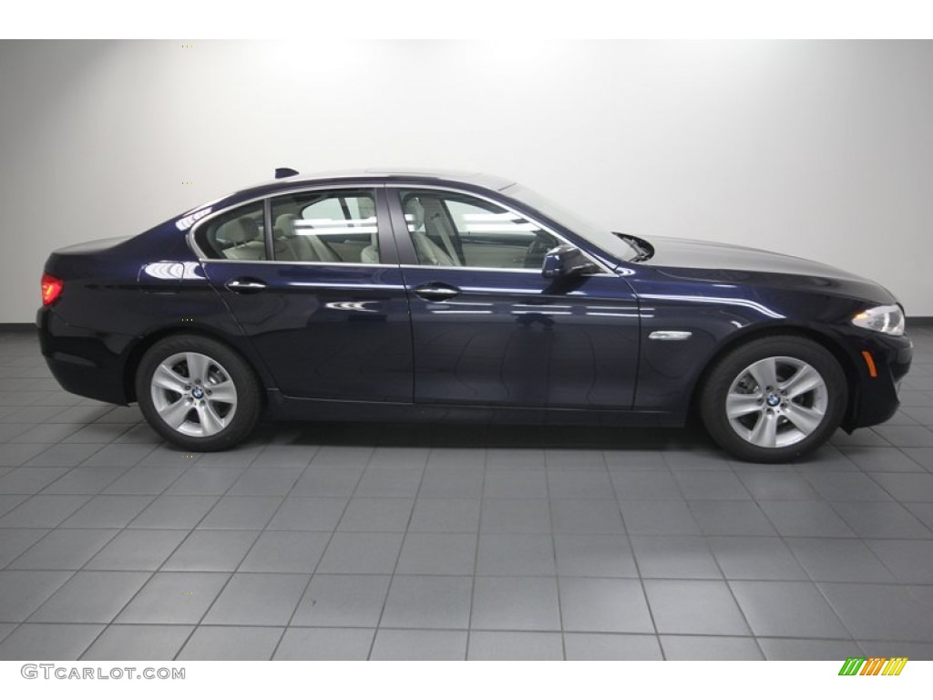 2013 5 Series 528i Sedan - Imperial Blue Metallic / Oyster/Black photo #2