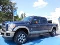 Blue Jeans Metallic 2013 Ford F350 Super Duty King Ranch Crew Cab 4x4 Exterior