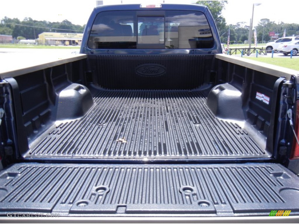 2013 F350 Super Duty King Ranch Crew Cab 4x4 - Blue Jeans Metallic / King Ranch Chaparral Leather/Adobe Trim photo #4