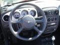 Dark Slate Gray 2005 Chrysler PT Cruiser GT Convertible Steering Wheel