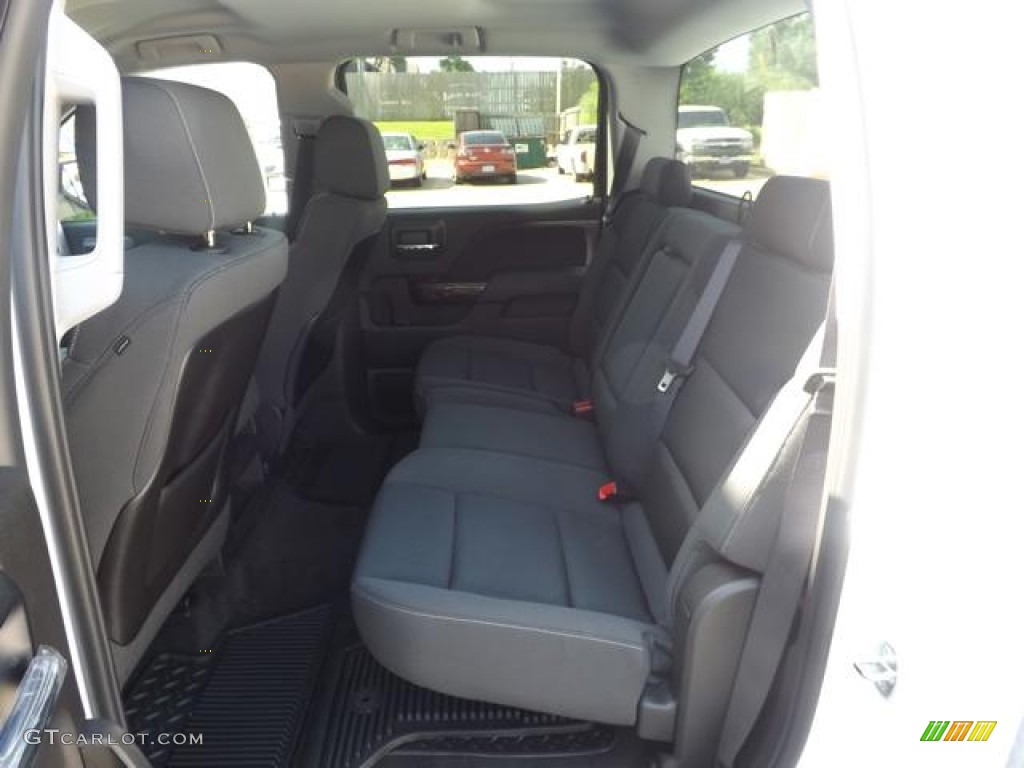 Jet Black Interior 2014 GMC Sierra 1500 SLE Crew Cab 4x4 Photo #82262409