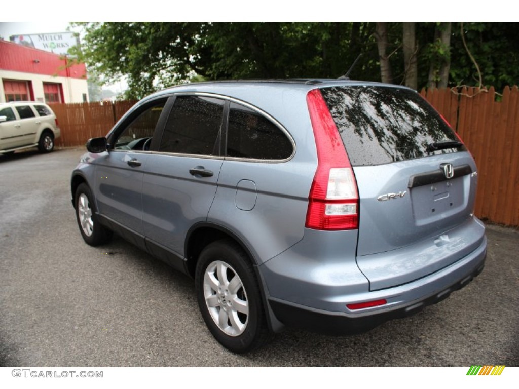 2011 CR-V SE 4WD - Glacier Blue Metallic / Gray photo #6