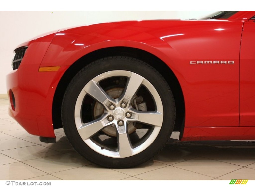 2011 Camaro LT/RS Coupe - Victory Red / Black photo #21