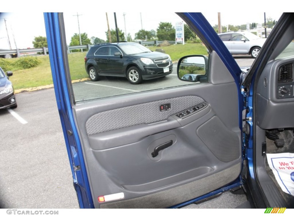 2003 Avalanche 1500 Z71 4x4 - Arrival Blue / Dark Charcoal photo #16