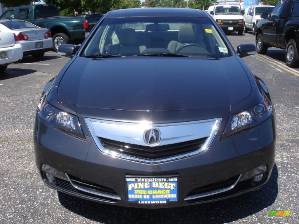 2012 TL 3.5 Advance - Graphite Luster Metallic / Taupe photo #2